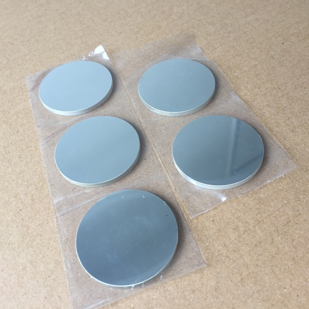 Totalreflektion mitsubishi spegel aluminium plätering på optisk  k9 glas skivspegel med 3 cm diameter triangulär spegel