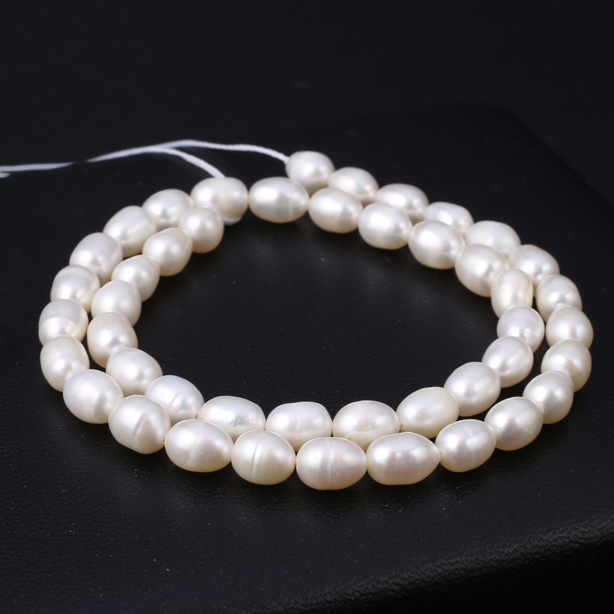 Natuurlijke Zoetwater Parel Kralen Kralen Witte Onregelmatige Ronde Vierkante Losse Spacer Kralen Voor Sieraden Maken Diy Kettingen: Marineblauw