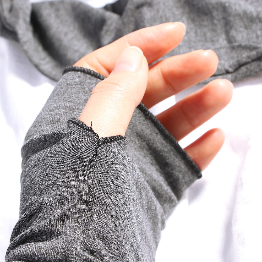 Modal Katoen Arm Warmer Handschoen Vrouwen Lange Vingerloze Handschoenen Elleboog Mode Wanten Kerst Accessoires 20 Kleuren