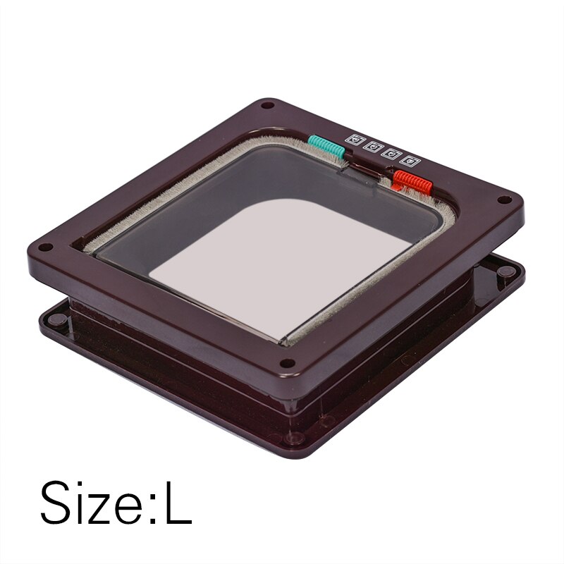 Intelligente Controle 4 Manier Veilig Kat Gate Deuren Abs Dier Kleine Pet Kat Hond Deur Dierbenodigdheden Flap Deur Huisdier kitten Deur Benodigdheden