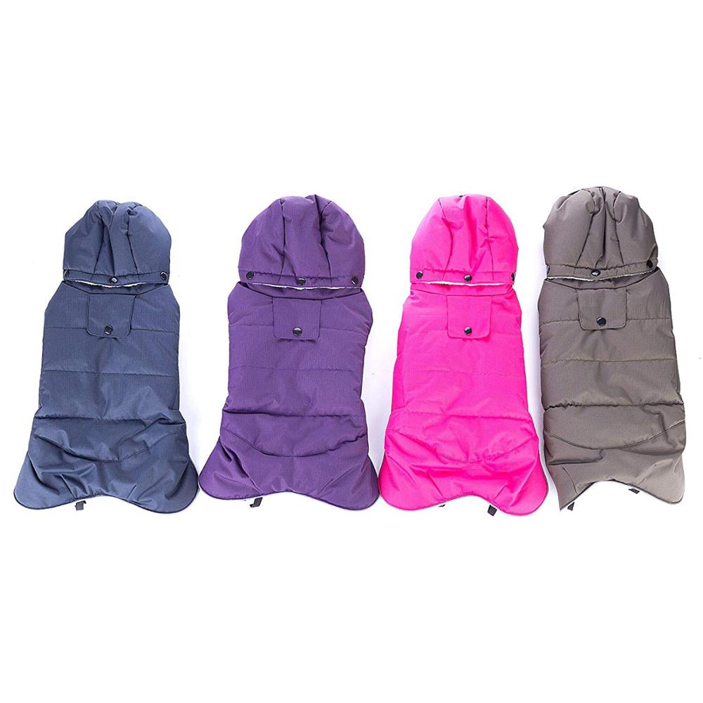Autumn Winter Pet Clothes For Dog Waterproof Hooded Jacket For Dogs Warm Outdoor Jacket For Chihuahua Small Medium Dogs