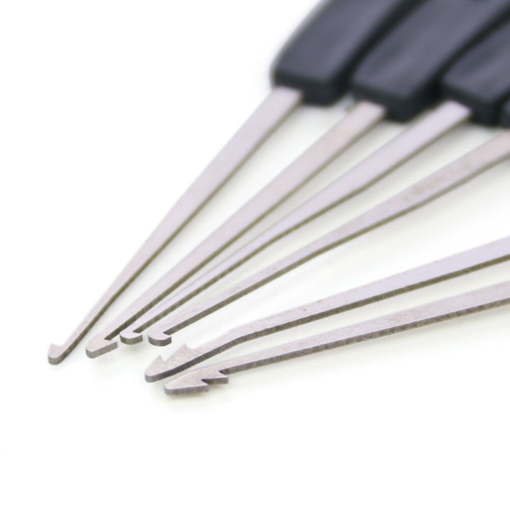 10pc/Set Stainless Steel Lock Pick Set Locksmith Tool Lock Pin Broken Key Extractor Key Remove Hooks Lock Locksmith Tool