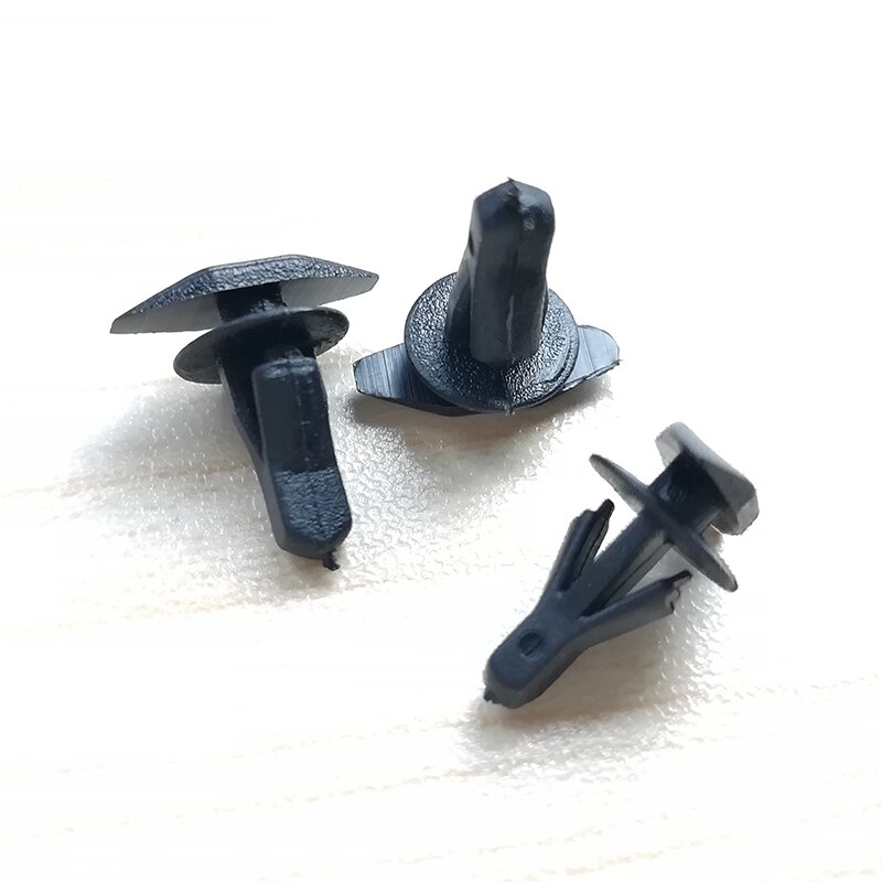 Clips de tira de sellado para coche, sujetadores fijos de plástico, remaches para puertas y ventanas, accesorios universales, 50 Uds.