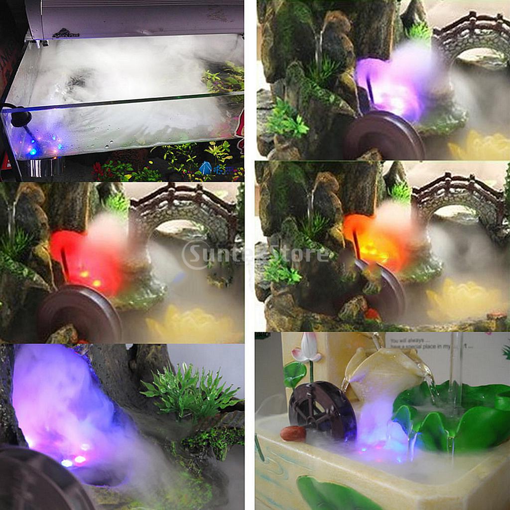 12-LED Lamps Mist Maker Fog Machine Atomizer Fogge... – Grandado
