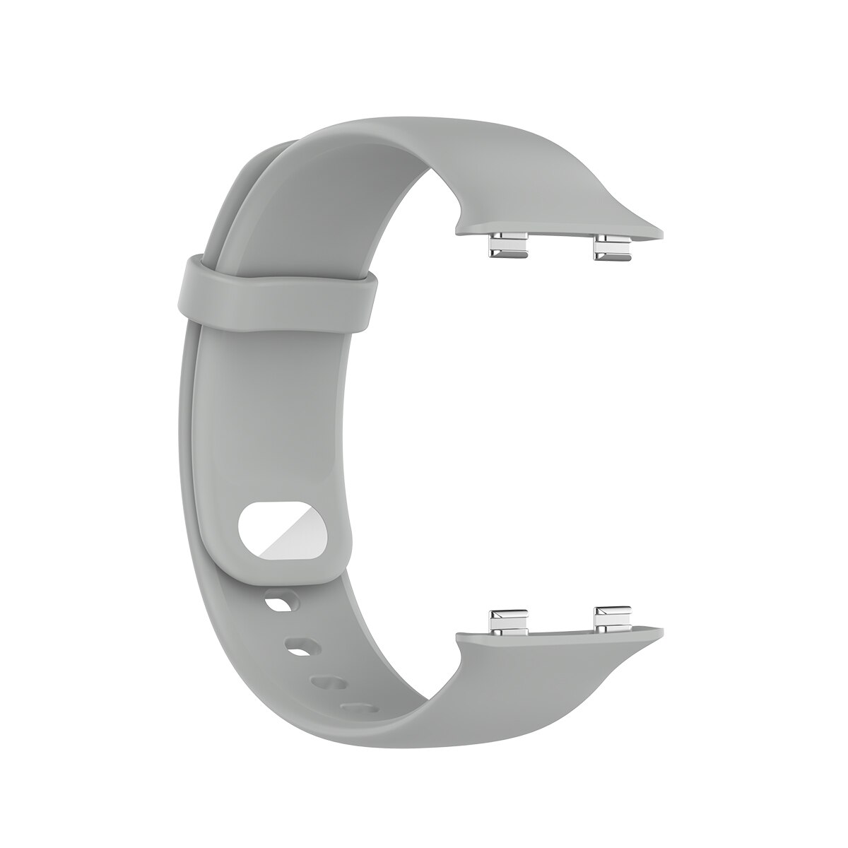 Correa deportiva de repuesto para reloj Oppo, banda de silicona suave de 41mm/46mm: Grey / 46mm
