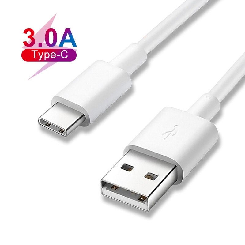 Chargeur rapide de cordon de données de câble d'usb C pour Xiaomi Mi 9T Sony Xperia L1 L2 XZ XZ1 XZ2 Premium X Compact XA1 Plus XA2 Ultra: WHITE / 0.25 m