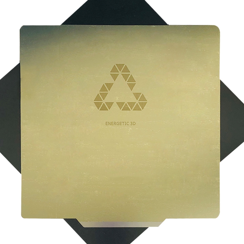 ENERGETISCHE Neue 255x245mm Entfernung Frühling Stahl Blatt angewendet PEI biegen Platte + Magnetische Basis für Creality CR-6 SE 3D Drucker Teile