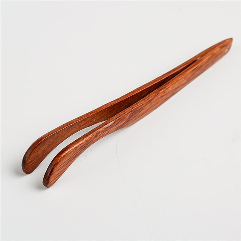 3 stücke Holz Tee Klemme Toast Zange Toaster Holz Zucker Eis Tee Tong Salat Tee Clip retro Tee Zangen Für küche Ausschnitt Werkzeug