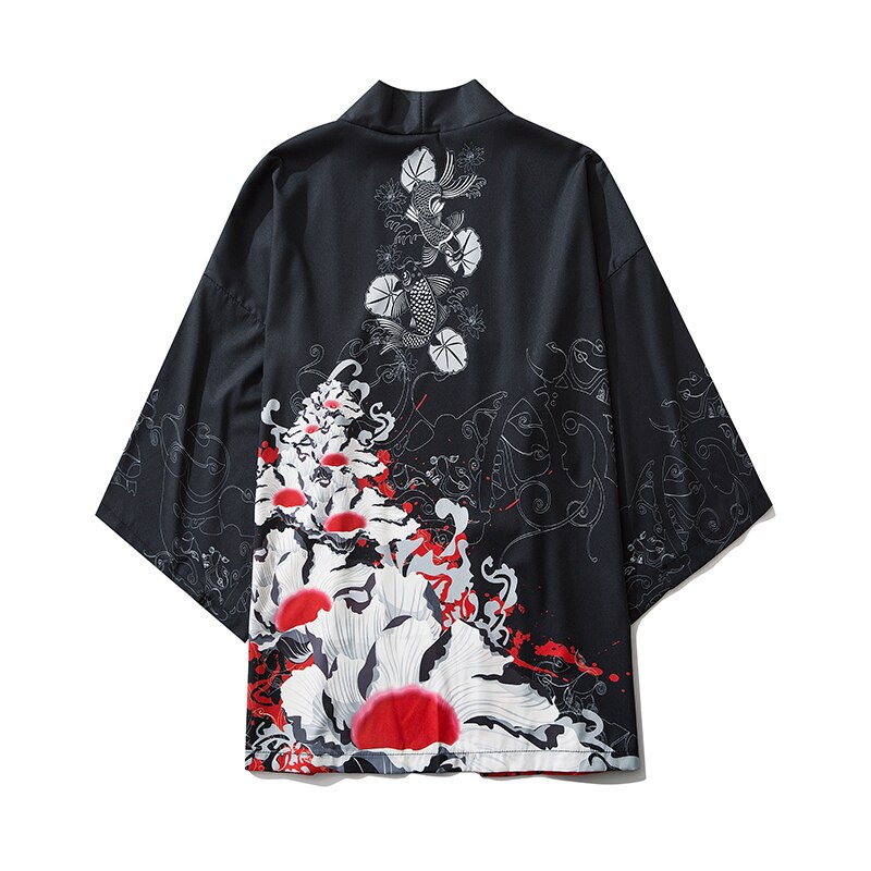 Yukata-Kimono japonés para mujeres y hombres, traje de actuación de escenario Vintage, ropa de calle tradicional, estilo: M