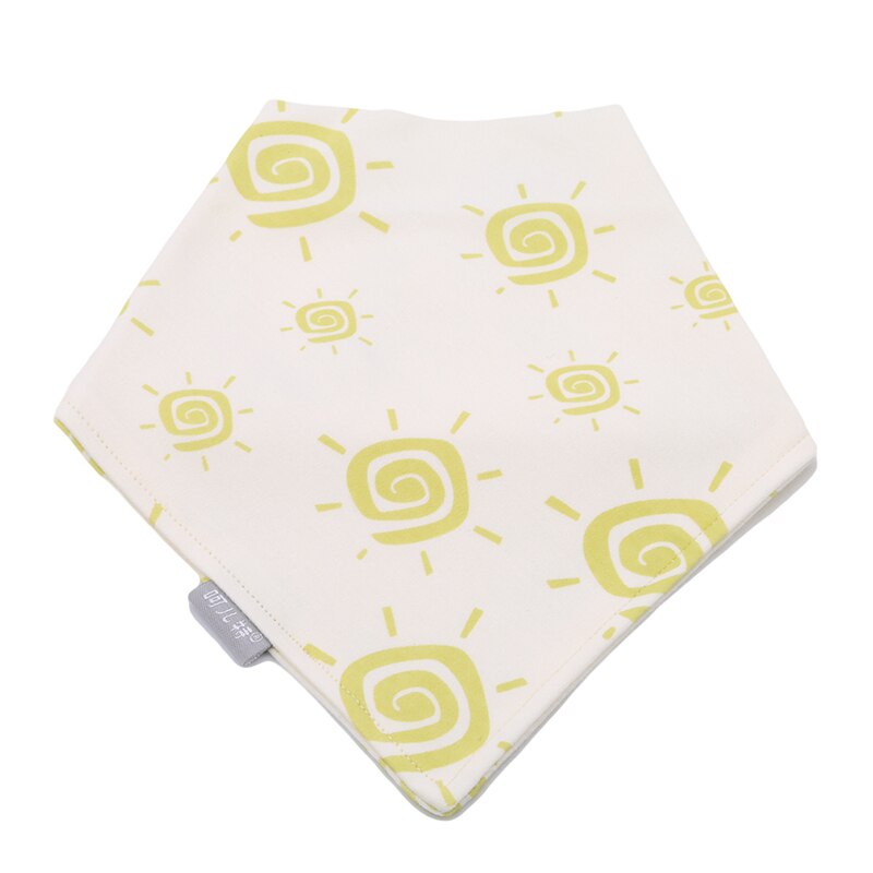 Venda quente confortável babadores de bebê bonito dos desenhos animados saliva toalha crianças alimentação botão duplo bib acessório macio meninos meninas cachecol: QQ day