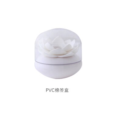 Vert plante nordique céramique salle de bain accessoires ensemble distributeur de savon/porte-brosse à dents/gobelet/porte-savon chine salle de bain produits: Cotton swab box