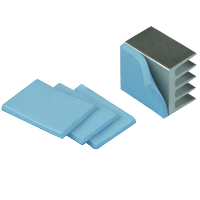 YOUNUON 100x100mm 0.5mm 1mm 1.5mm 2mm 3mm 4mm 5mm tichkess Thermal Pad CPU Heatsink Pad Cooling Conductive Silicone Thermal