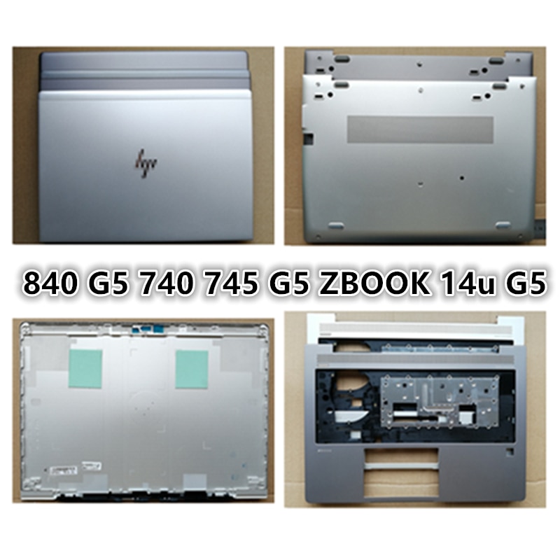 Laptop Voor HP Elitebook 840 G5 740 745 G5 ZBOOK 14u G5 LCD Back Cover Top Case/LCD Front bezel/Palmrest/Bottom Base Cover Case