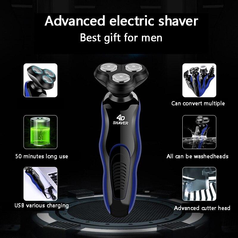 Neue beste rasierer für männer elektrische usb Ladung rasierer maschine Elektrische Bart Trimmer Rasieren Maschine für Männer Bart Rasierer SU378
