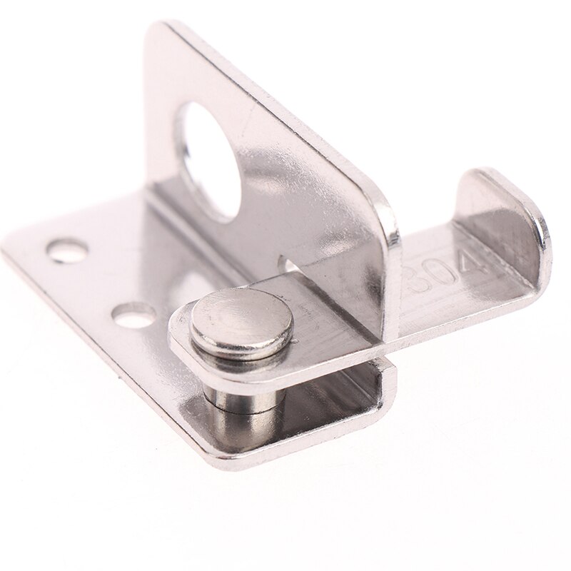 1Pcs Turn On Left / Right Brief Simple Bolt Anti-theft Security Door Thick Lock Hasp