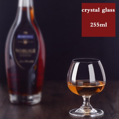 Brandy snifters vinglas högkristallglas kortvinsglas whisky chapagneglas hushållsdryck 2 st: 255ml 2 st