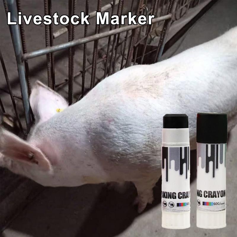 Vieh Marker Buntstift Ebene Marker Buntstift Vieh Malerei Buntstift hochreine Paraffin Basis sicher für Enten rinder Schwein Schafe