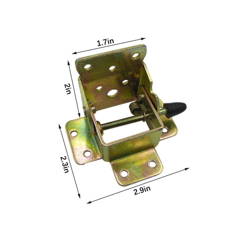 4 stk jern låse foldbare bord stol ben beslag hængsel selvlåse foldbare hængsler sikkerhedsmøbler hardware fleksibilitet