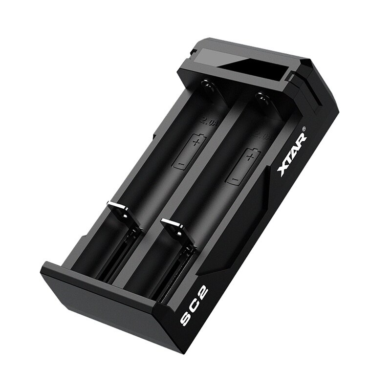 Newest CHARGER LCD XTAR VC2 PB2 SC2 VC2S MC2 PLUS USB Battery Charger For 20700 21700 18700 22650 25500 26650 18650 Battery: SC2 Charger