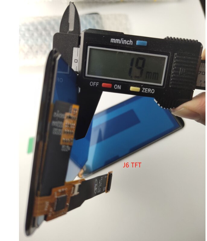 TFT incell Iron For Samsung Galaxy J6 J600 J600F/DS J600G/DS Touch Screen Digitizer LCD Display Adjust For J6 J600