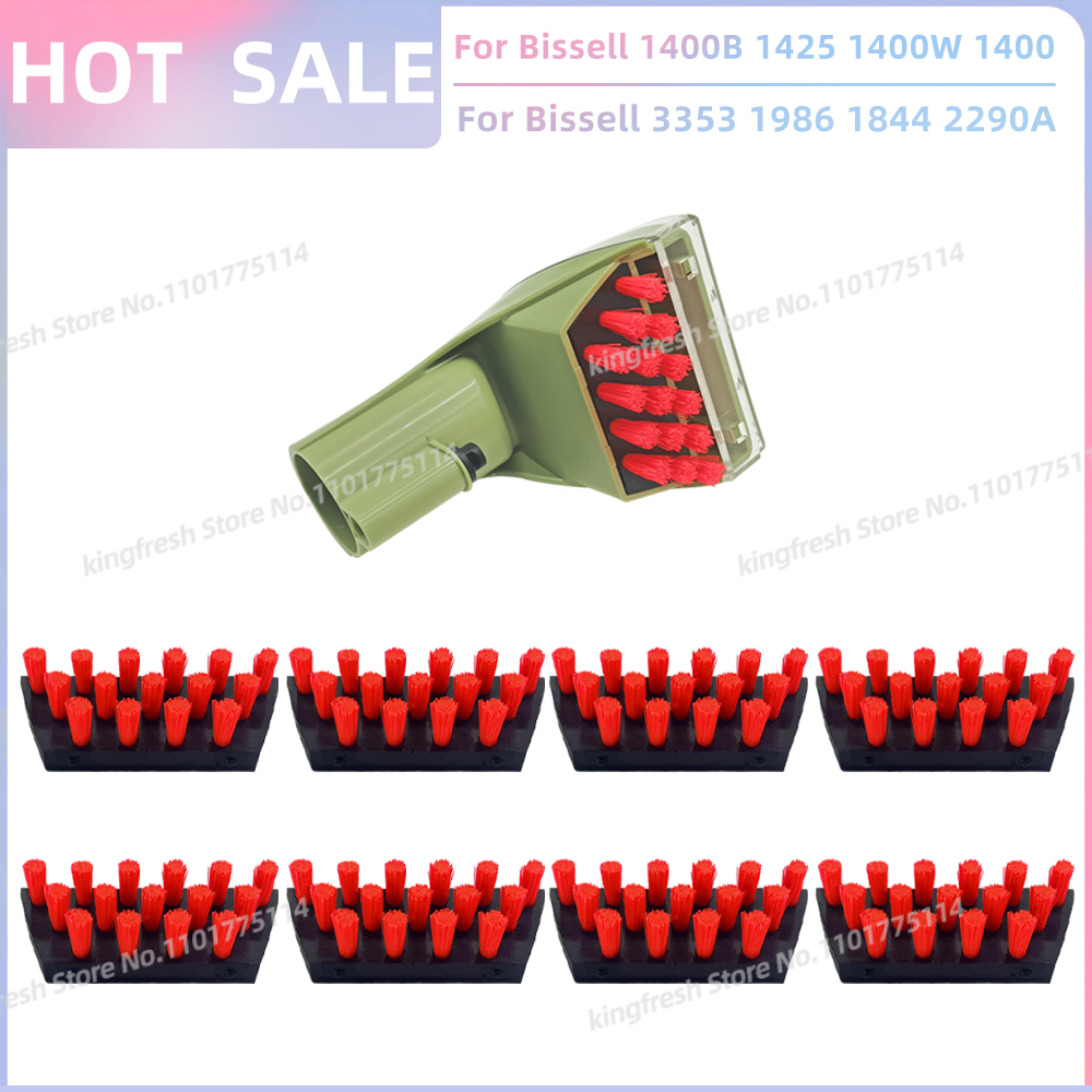 Fit For Bissell Little Green 1400B 1425 1400W 1400 1844 2290A 1425 1986 2458 3194 3353 3588F Series Replacement Brushes: plum