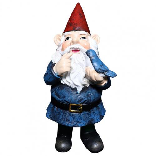 Hars Fun Elf-Karakter Ornamenten Display Mold Kerstman Beeldje Simulatie Grappig Gnome Miniatuur Dwerg Standbeeld Tuin Decor: 04