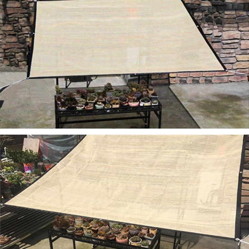 5 Size Anti-UV Block Sun Shelter Sail Canopy Outdoor Camping Yard Garden Patio Pool Sunshade Protection Awning Sunscreen