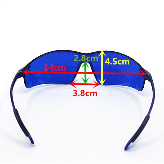 Lunettes de recherche de golf, détecteur de balle de Golf + ramassage de balle de Golf à 3 dents, griffe de sauvegarde arrière mise sur la poignée du Putter