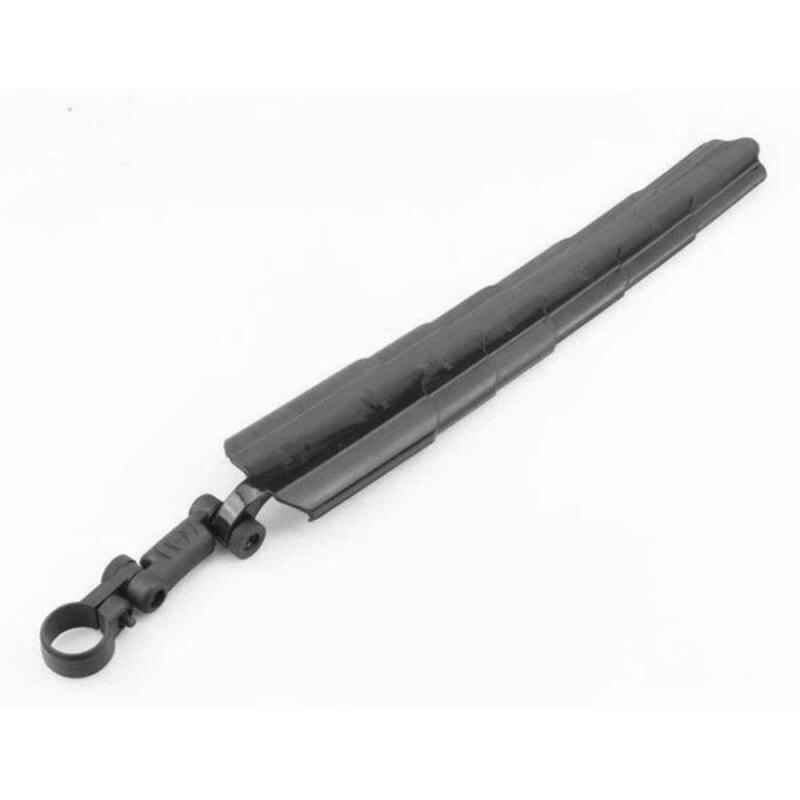 Durable PA plástico bicicleta guardabarros bicicleta de montaña delantero trasero ciclismo guardabarros bicicleta partes resistente a deformaciones retráctil