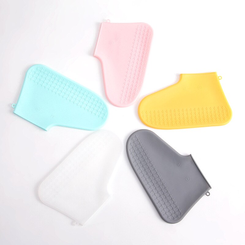 Herbruikbare Waterdichte Schoen Cover antislip Regen Laarzen Overschoenen Siliconen Elastische Covers Protector Vrouwen Mannen Schoenen Accessoires