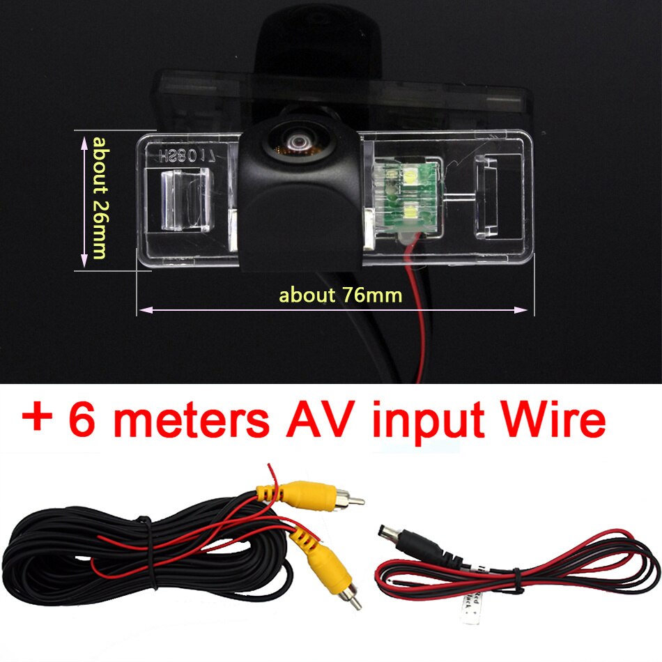 170° AHD 1080P Special Vehicle Rear View Reverse Camera for Nissan Note Tone E11 Geely Vision X6 Emgrand X7 LIFAN X50 X60 Car: fish eye