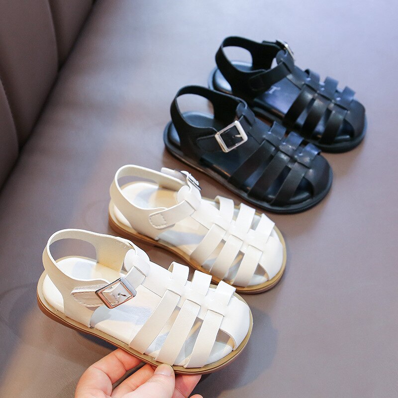 Sandalias de princesa para niños y niñas, zapatos de verano para bebés de 1, 2, 3, 4, 5 y 6 años,