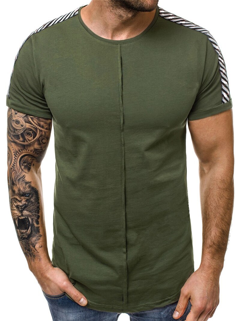 Kompression t-shirt herr gym fitness tight t-shirt sommar kortärmad snabbtorkande t-shirt manliga träningskläder