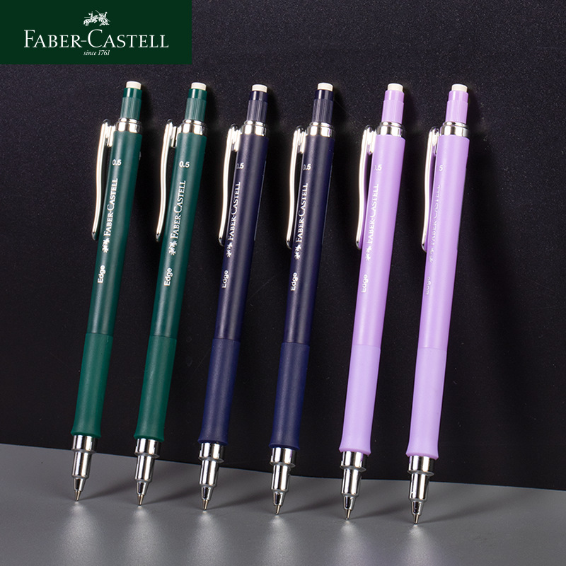 Faber-Castell Automatische Bleistifte mit Radiergummi, für Studenten, Schreiben, Skizzieren, Malen, Druckbleistift, koreanisches Briefpapier, Pressstifte