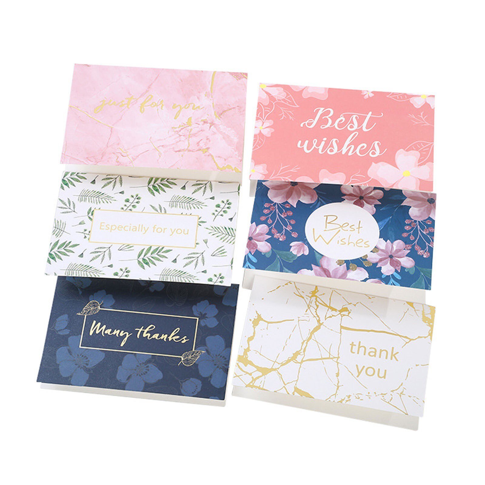 Enveloppes de cartes de vœux de saint-valentin, enveloppe solide, décoration de romantiques, de remerciement d'anniversaire, DIY bricolage, cartes de vœux de: H1set