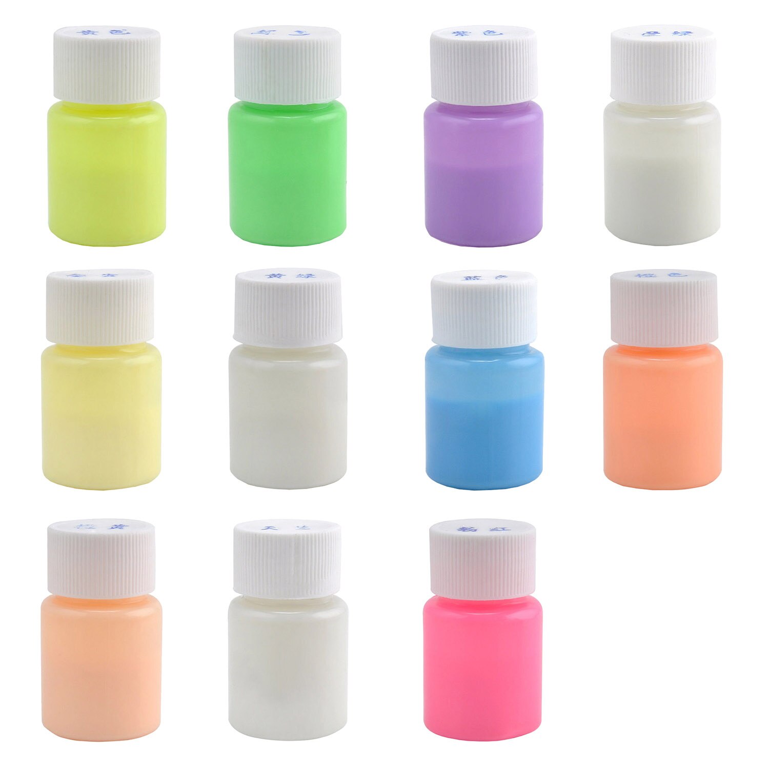 20g lueur dans le noir acrylique peinture lumineuse Pigment lumineux fête décoration bricolage
