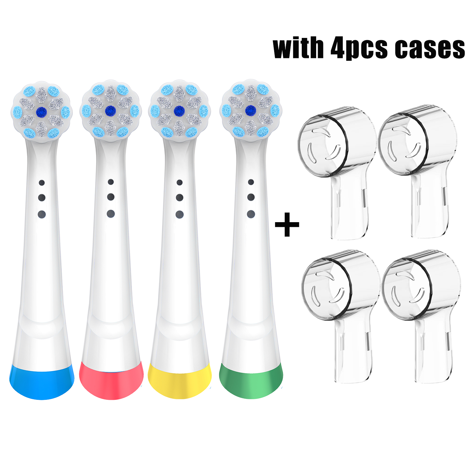 Opzetborstel Compatibel met Oral-B iO-serie elektrische tandenborstels, iO3/iO5/iO6/iO7/iO8/iO9/iO10 Opzetborstels Ultimate Clean: WHITE