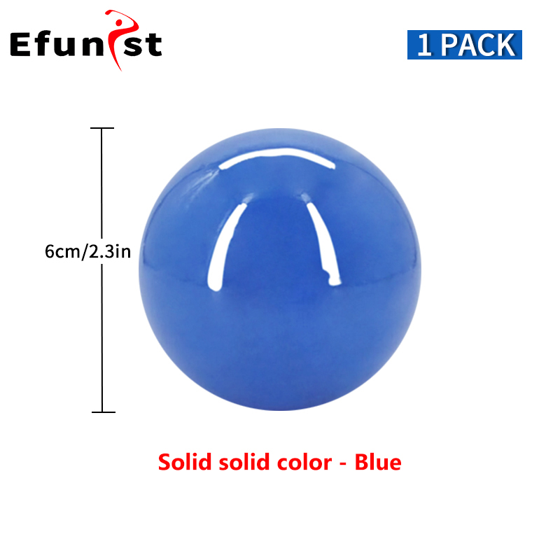 Piłki golfowe w nowym stylu, kolorowe piłki golfowe w jednolitym kolorze, średnica 6cm/2,36 cala, wielokolorowy, opcjonalny Park, klips do gry w golfa: Niebieski