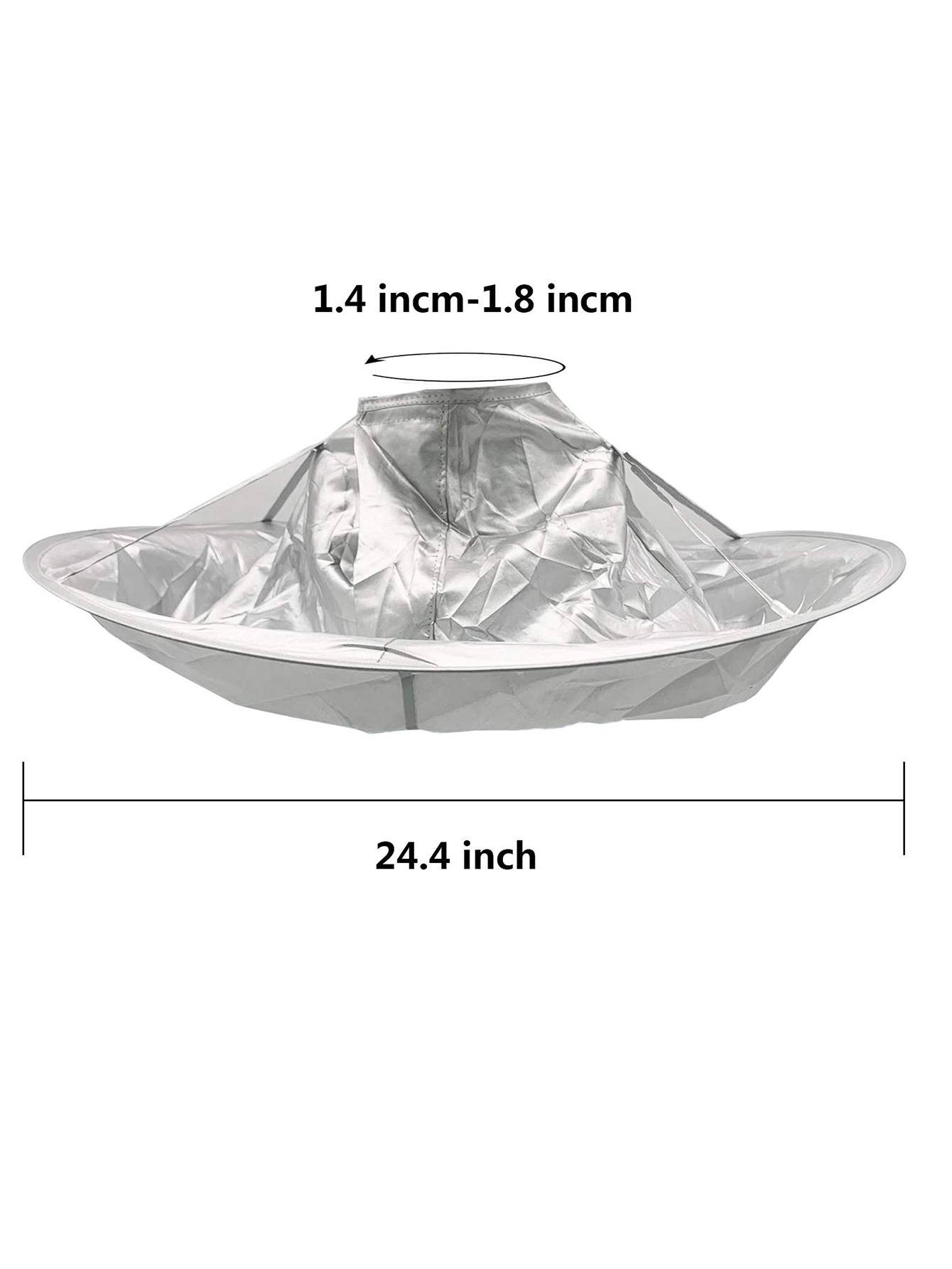 1 opvouwbare waterdichte haarknipschort cape, ademende huishoudelijke cape, haarsnijgereedschap cape Speciaal voor pruiken van echt haar: Default Title