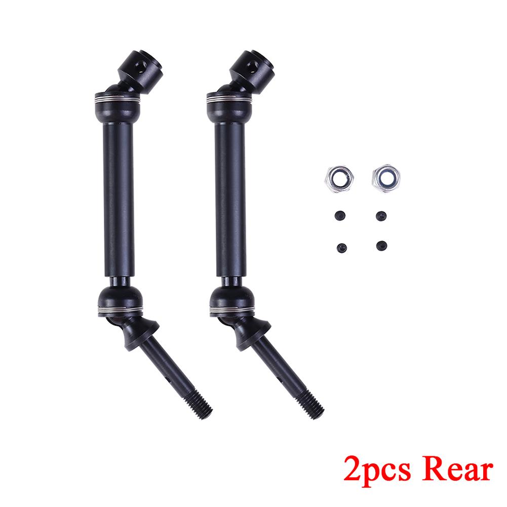 CVD Steel Drive Shaft - Front & Rear - Heavy Duty Metal - for Traxxas 1/10 Slash 4x4: B