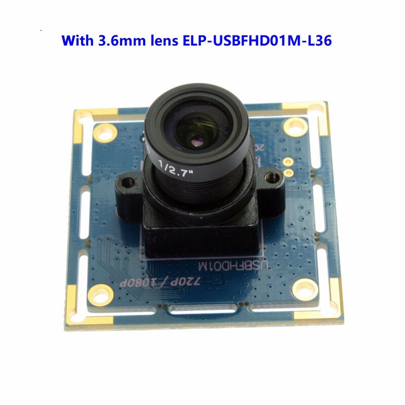 2mp CMOS OV2710 USB 2.0 high speed full HD 1080P USB web camera: ELP-USBFHD01M-L36