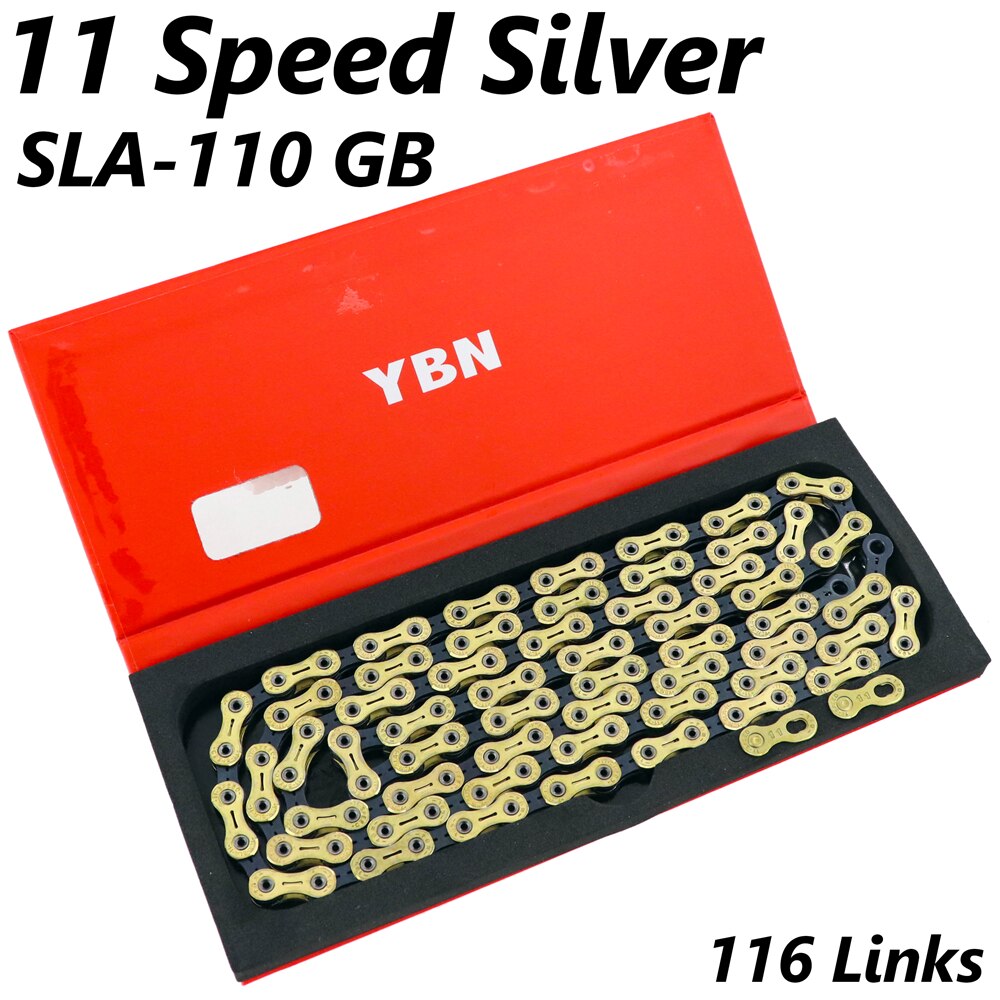 YBN 10/11/12 speed MTB road bike chains for SRAM/Campanolo System bicycle 10s 11s 12s chain
