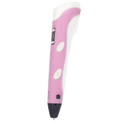 3D Stift Mit 1,75mm Filamente Glatte USB Ladung Hafen 3D stifte für freundlicher geburtstag präsentieren Weihnachten 3D Drucker stift DIY Drawin: PLA filagment / Rosa