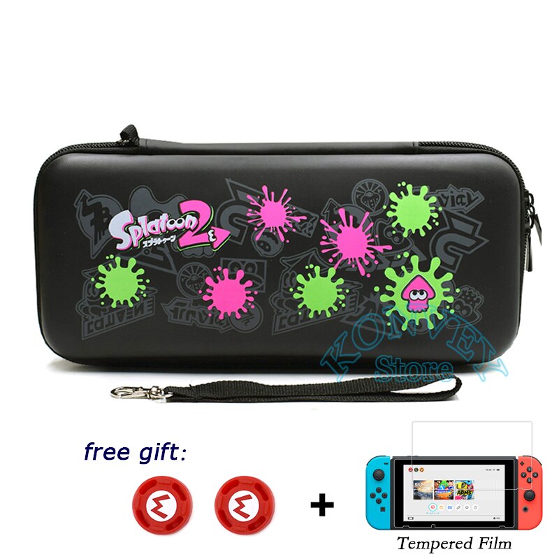 Nintend Switch Case Storage Carrying Bag Nintendoswitch Portable Waterproof EVA Hard Shell Cover for Nintendo Switch Console: K