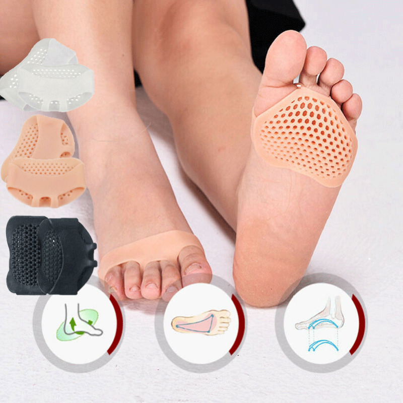 Functional Silicone Honeycomb Forefoot Pad Foot Versatile Use Reusable Pain Relief Foot Care Tool