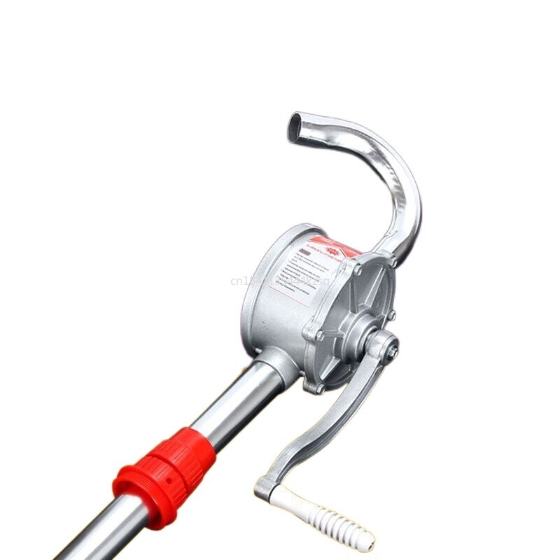 Motorcycle Hand Rotary Oil Pump Manual Hand Crank Rotary Pump Oil Fuel Transfer For Car Auto Truck Trailer RV Boat Marine Etc