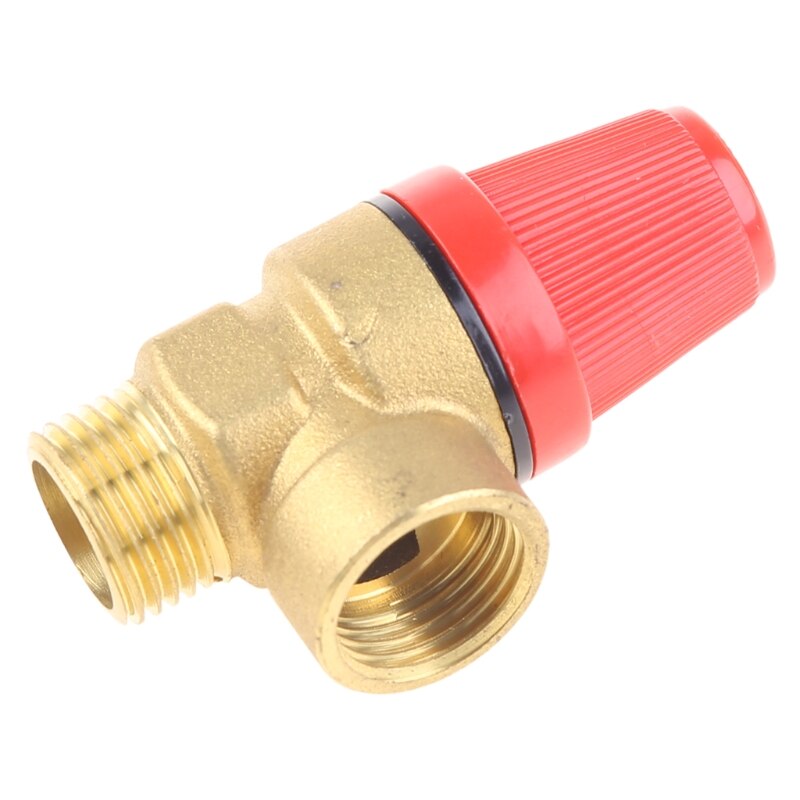 Messing Veiligheidsklep Afvoer Relief Swithch Voor Zonneboiler Inner &amp; Outer Draad