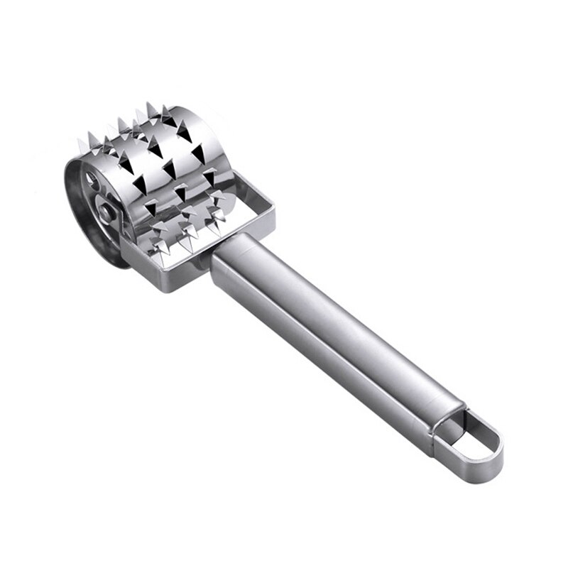 Attendrisseur à Viande 48 Lames – Acier Inoxydable, Manche Antidérapant | Pour Steak, Poulet, Porc, Bœuf - 4