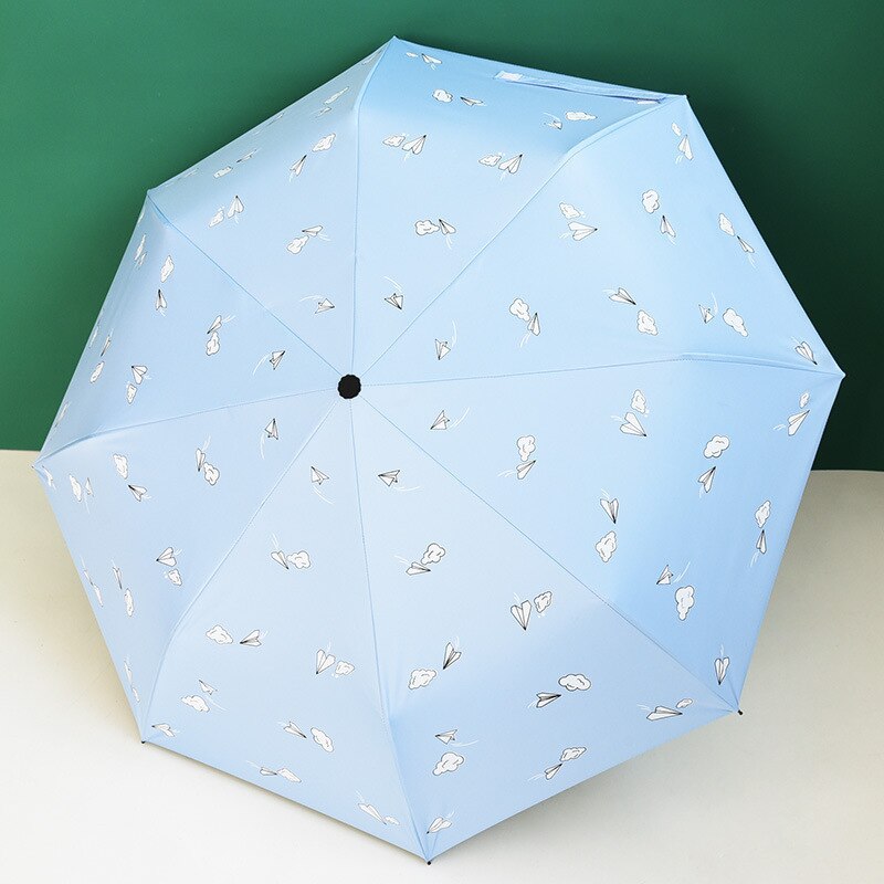 Ins umbrellas, women, sunny rain,two small fresh goddess folding umbrellas,man's sunscreen,ultraviolet sun umbrella,sun umbrella: lv