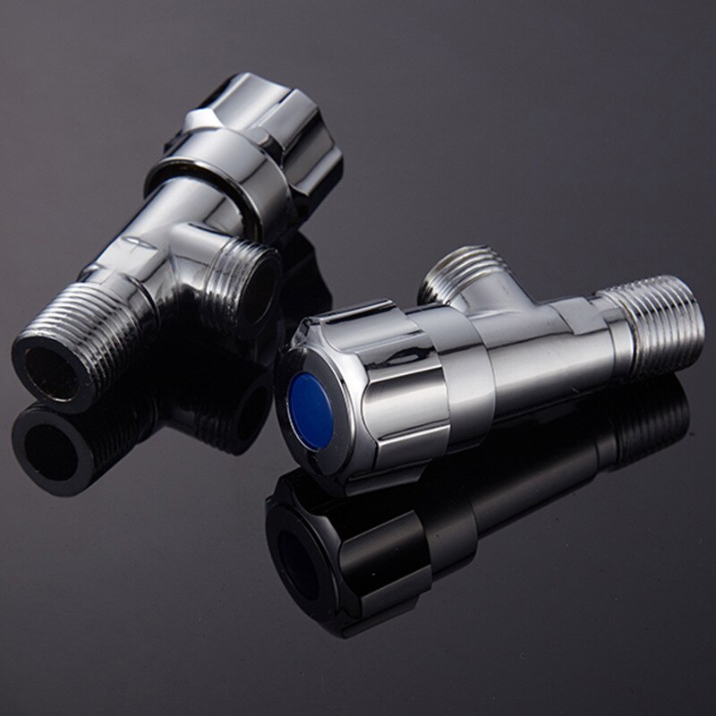 Triangle Shower Diverter Valves Shower Arm Diverter Bathroom Sink Faucet Splitter Universal Replacement Components